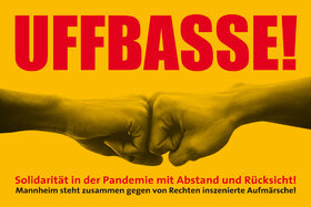 Bild der Petition: Uffbasse! Solidarität in der Pandemie mit Abstand und Rücksicht!