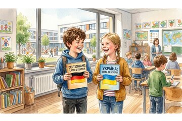 Image de la pétition Ukrainisch als reguläre zweite Fremdsprache an den Schulen in Brandenburg einführen