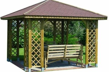 Bild der Petition Umgestaltung von Nürnbergs Buswartehallen in gartenlaubenähnliche Bauten