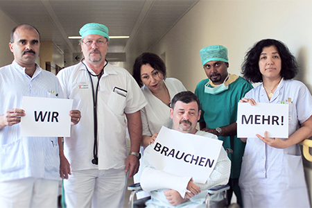 Picture of the petition:Unser Gesundheitssystem braucht mehr!