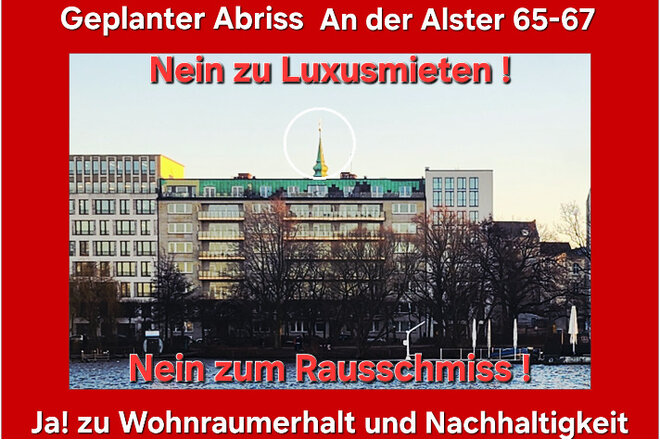 Slika peticije Unsere Häuser in Hamburg Mitte sollen abgerissen werden !  Bewahren Sie uns vor dem Rausschmiss !