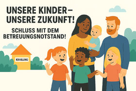Bild der Petition: Unsere Kinder – Unsere Zukunft! Schluss mit dem Betreuungsnotstand!