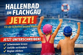 Image of the petition: Unsere Kinder verdienen Sicherheit – Hallenbad im Flachgau jetzt!