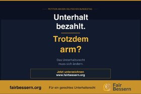 Bild der Petition: Unterhaltsrecht reformieren – Existenz schützen, Kindeswohl stärken