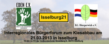 Kuva vetoomuksesta:Unterstützen Sie das Isselburger Signal!