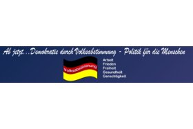 Bild der Petition: Unterstützungsunterschriften für einen Wahlvorschlag "Volksabstimmung" zur Europawahl