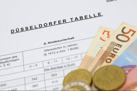 Bilde av begjæringen:Veränderung des Unterhaltssystems! Die Düsseldorfer Tabelle ist nicht angemessen und zeitgemäß!