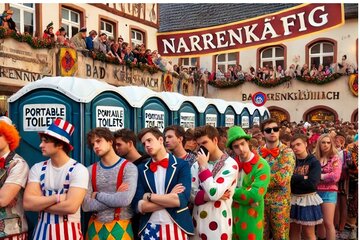 Bild der Petition Verbesserung der Toilettensituation im Narrenkäfig Altweiberfastnacht Bad Kreuznach