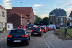 Foto della petizione:Verbetering Verkeersveiligheid rondom de Basisschool het Wezeltje te Veldwezelt