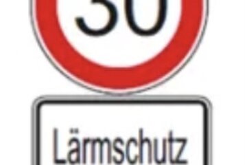 Bild der Petition Verbieten des Zusatzschildes „Lärmschutz“ im Zusammenhang mit Tempo 30 Begrenzung