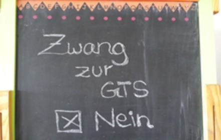 Bilde av begjæringen:Verbindliche Ganztagsschule an der Grundschule Marbach - wir sind dagegen!