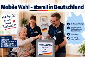 Bild der Petition: Verbindliche Pflicht zur mobilen Wahl in ganz Deutschland für alle Menschen