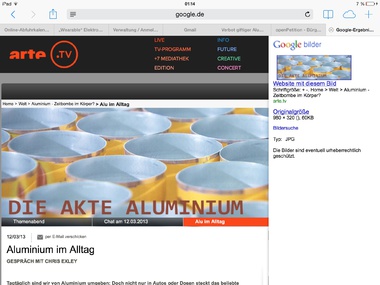 Bild der Petition Verbot giftiger Aluminium-Verbindungen in allen Lebensbereichen