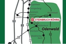 Малюнок петиції:Verhindert die Steinbrucherweiterung von Röhrig granit GmbH Heppenheim/Sonderbach