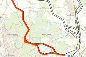 Bild der Petition: Verhindert eine 380 KV-Leitung mit 100 ha Waldabholzung mitten durch den Friedewald!