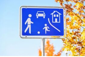 Petitsiooni pilt: Verkehrsberuhigter Bereich "Großenmeer Süd" ab der Einfahrt "An der Loyer Bäke"