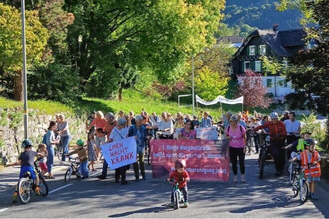 Image of the petition Verkehrsberuhigung an der Walgaustraße, Klaus in Vorarlberg