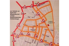 Foto da petição:Verkehrsberuhigung des gesamten Aubuckels und des Wingertsbuckels in Mannheim-Feudenheim