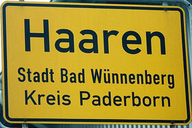 Petīcijas attēls:Verkehrsberuhigung im Ortskern von Bad Wünnenberg-Haaren