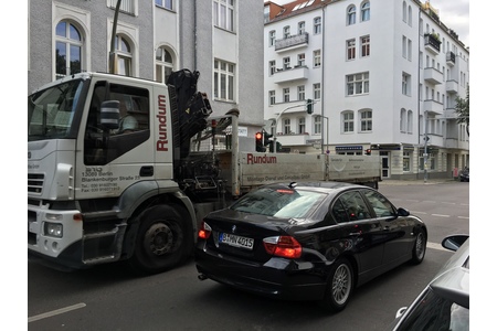 Petīcijas attēls:Verkehrsberuhigung in der Ebertystraße