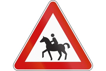 Bild der Petition Verkehrsschild "Achtung Reiter" - Am Domhof, 53881 Euskirchen-Stotzheim