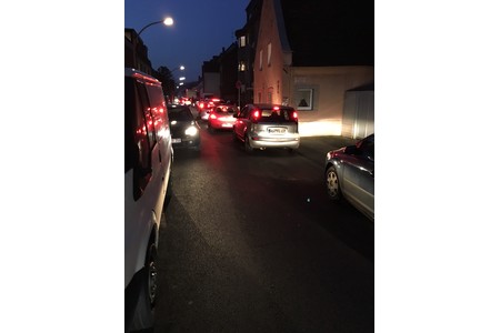 Kuva vetoomuksesta:Verkehrssituation in Merkenich