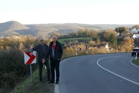 Bild der Petition: Verkehrssituation an der L83 bei Grafschaft-Lantershofen