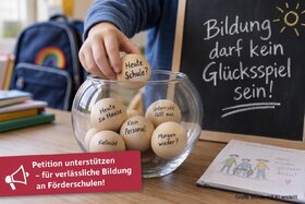 Bild der Petition: Verlässlicher Schulbesuch für Kinder an Förderschulen