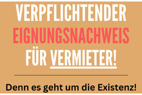 Image of the petition: Vermieterbescheinigung - Verpflichtender Eignungsnachweis für Vermieter!