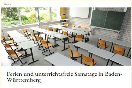 Slika peticije:Verschiebung der Sommerferien in Baden Württemberg