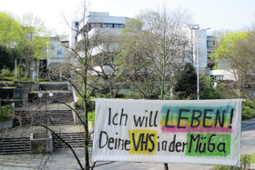 Photo de la pétition :VHS in der MüGa endlich wieder instandsetzen / Bürgerentscheid und Denkmalschutz respektieren