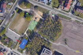 Bilde av begjæringen:Volleyballfeld auf dem Spielplatz, Ecke Kampstraße - Wilhelm-Tell-Straße