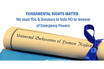 Εικόνα της αίτησης Vote NO to Emergency Powers