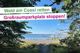Obrázek petice: Wald statt Asphalt! Kein Großraumparkplatz am Cospudener  See