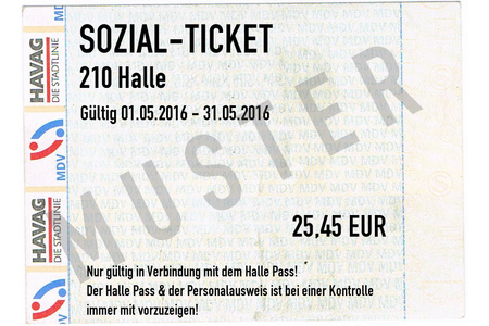 Bild der Petition: Wann kommt das Sozial-Ticket in Halle an der Saale endlich?