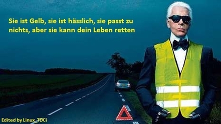 Bild der Petition Warnwestenpflicht für alle Fußgänger und Zweiradfahrer