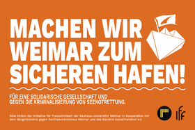Foto van de petitie:Weimar zum sicheren Hafen erklären und der Potsdamer Erklärung beitreten!