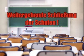 Slika peticije:Weitergehende Schließung der Schulen !