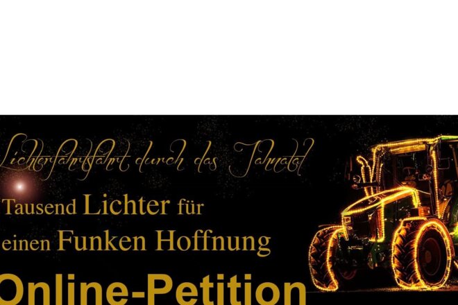 Изображение на петицията Weniger Auflagen für die Lichterfahrten