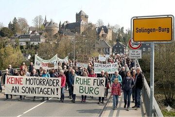 Afbeelding van de petitie Weniger Motorradlärm für ein lebenswerteres Solingen Burg