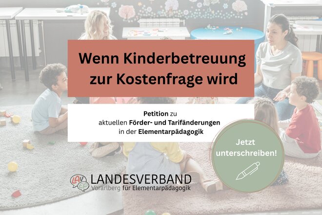 Obrázok petície Wenn Kinderbetreuung zur Kostenfrage wird