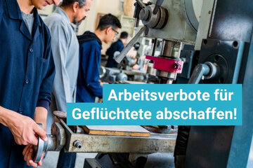 Image de la pétition Wer arbeiten will, soll arbeiten dürfen - keine Arbeitsverbote für Geflüchtete
