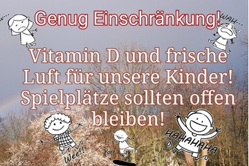 Bild der Petition Öffnung der Hamburger Spielplätze!