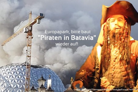 Peticijos nuotrauka:Wiederaufbau von „Piraten in Batavia“