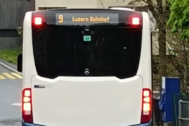 Slika peticije Wiederherstellung der ursprünglichen Route der Buslinie 9 in Luzern