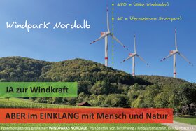 Kuva vetoomuksesta:Windpark auf der Nordalb in Deggingen? Nur im Einklang mit Mensch und Natur!