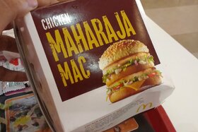 Kép a petícióról:Wir brauchen den Chicken Maharaja Mac in Österreich!!!