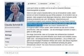 Bilde av begjæringen:Wir fordern den Rücktritt von Mag. Claudia Schmidt, EU Abgeordnete Övp und Bruno Weber Stadtrat Amst