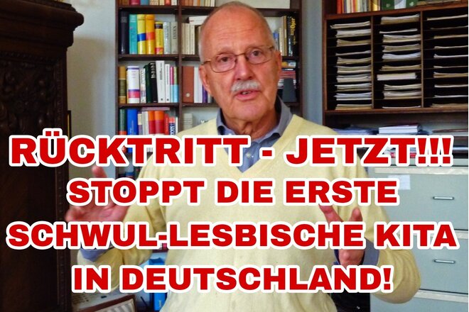Obraz petycji Wir Fordern Den Rücktritt Von Rüdiger Lautmann Und Den Sofortigen Planungsstopp Der Lsbti Kita