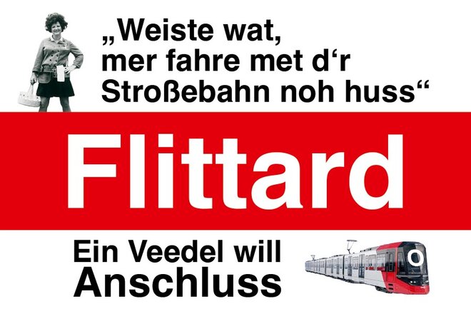 Εικόνα της αίτησης Köln-Flittard braucht wieder einen Anschluss an das Straßenbahnnetz der KVB!